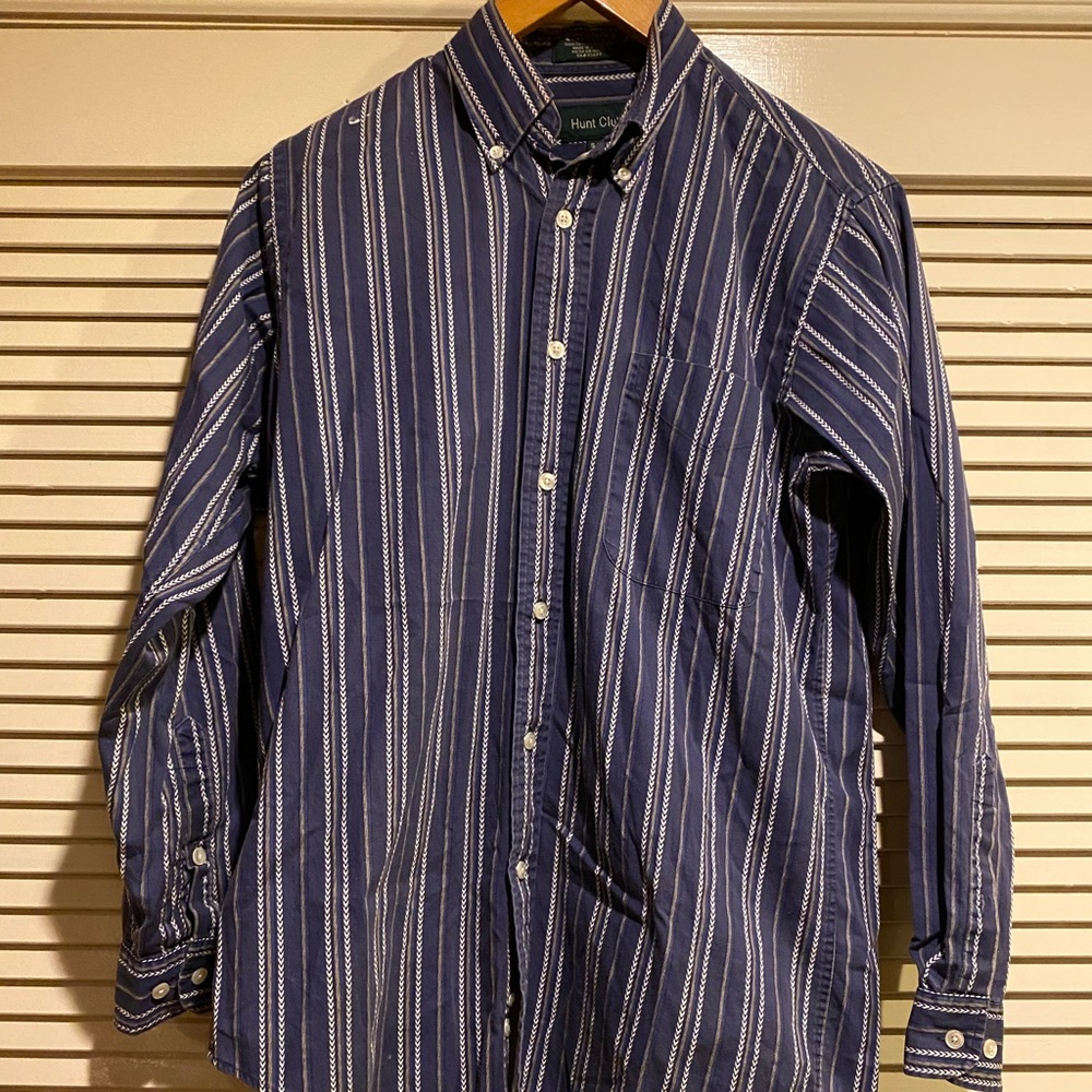 Patterned Button Up Shirt